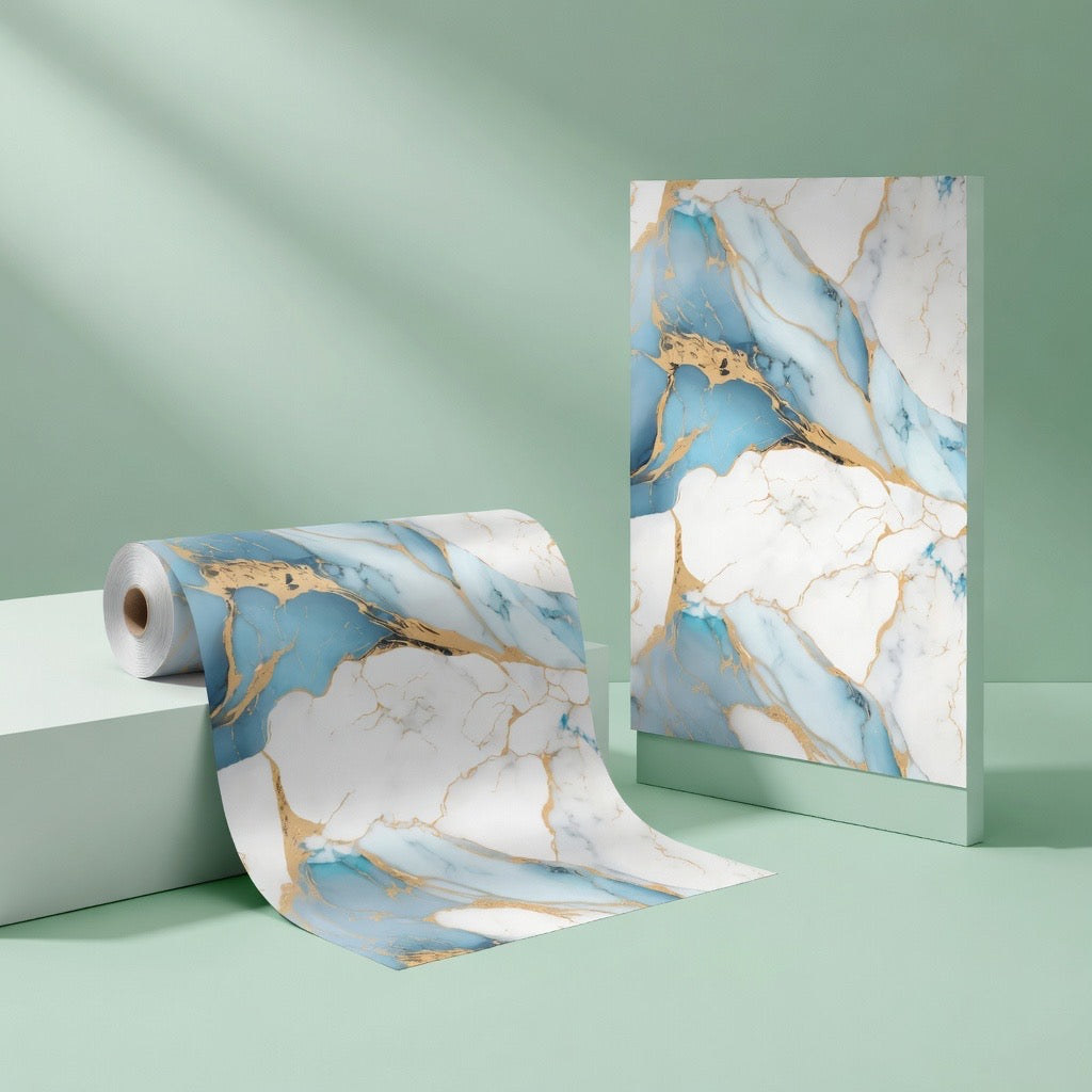 Papier peint motif marbre
