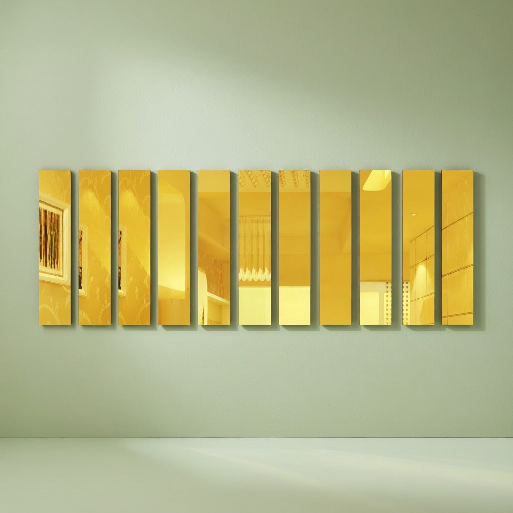 Bandes adhésives murales motif rayures