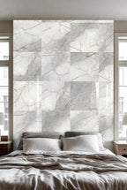 Autocollant mural effet marbre