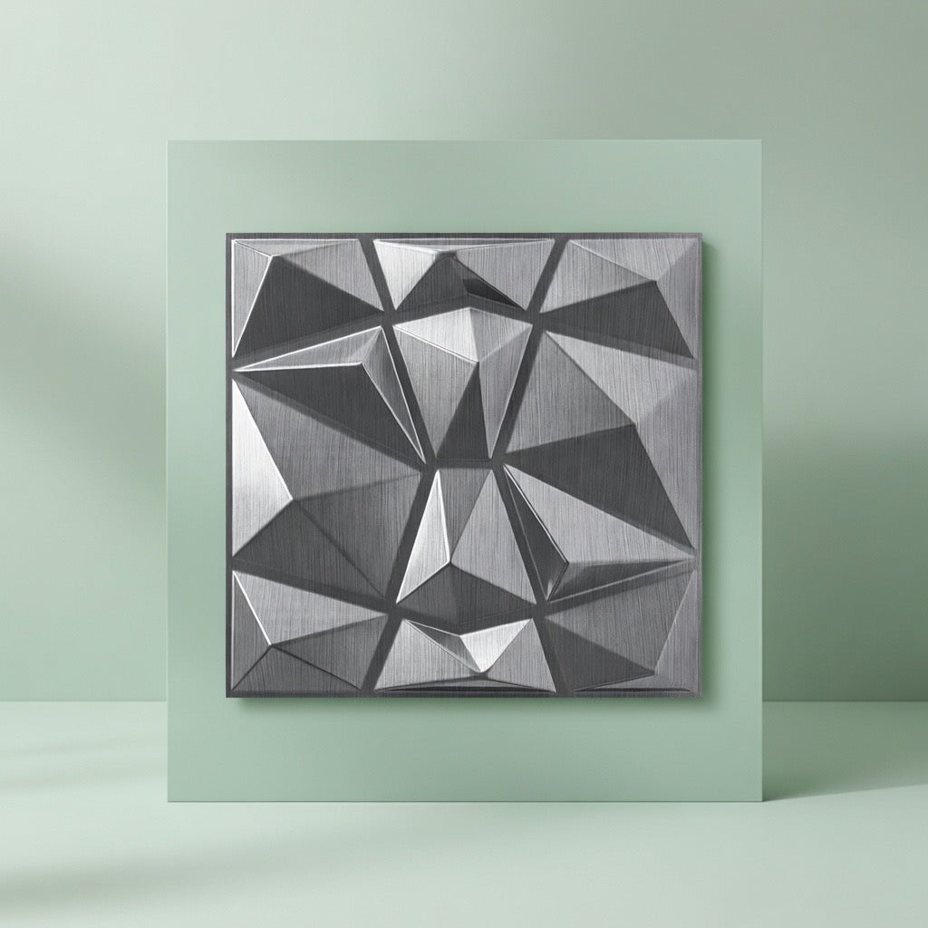 Autocollant mural effet diamants