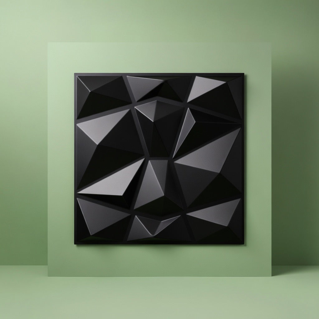 Autocollant mural effet diamants