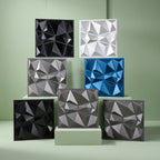 Autocollant mural effet diamants